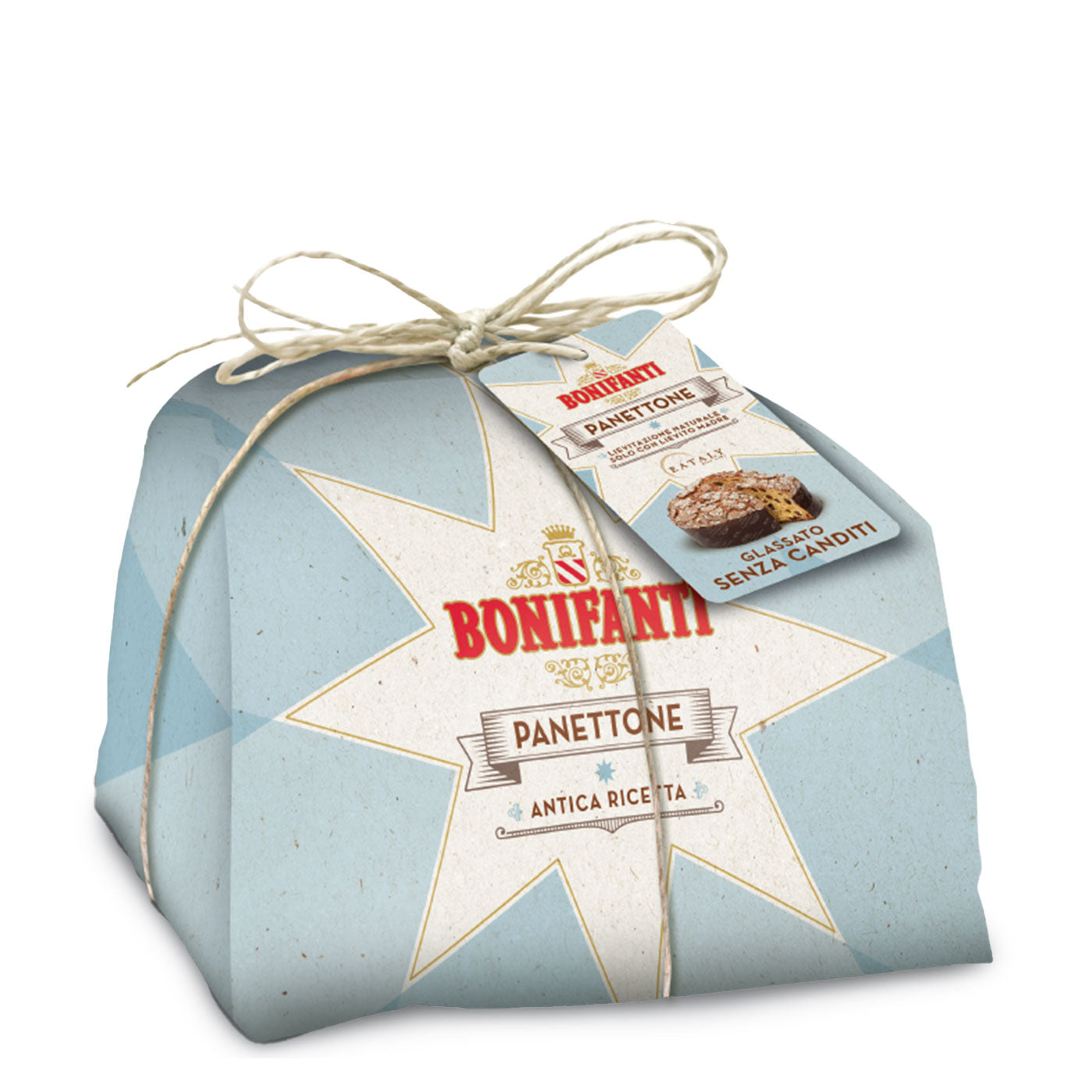 Panettone Glacé Raisins Secs Bonifanti 1Kg