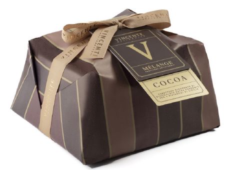 Panettone Chocolat Noir et Pistache 1kg Vincente