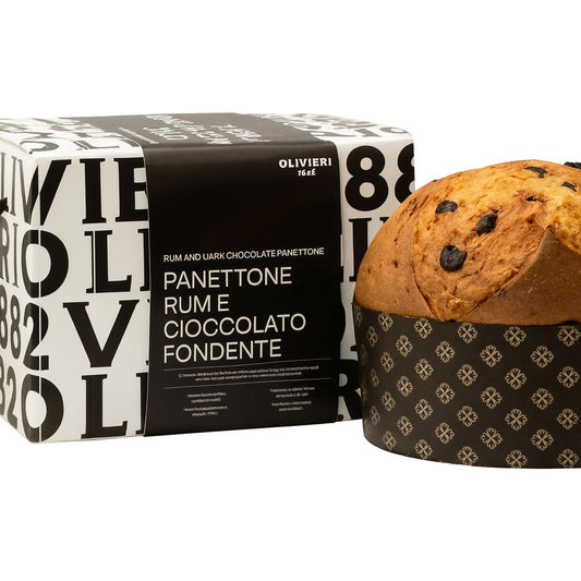 Panettone Rhum et Chocolat 1kg Olivieri