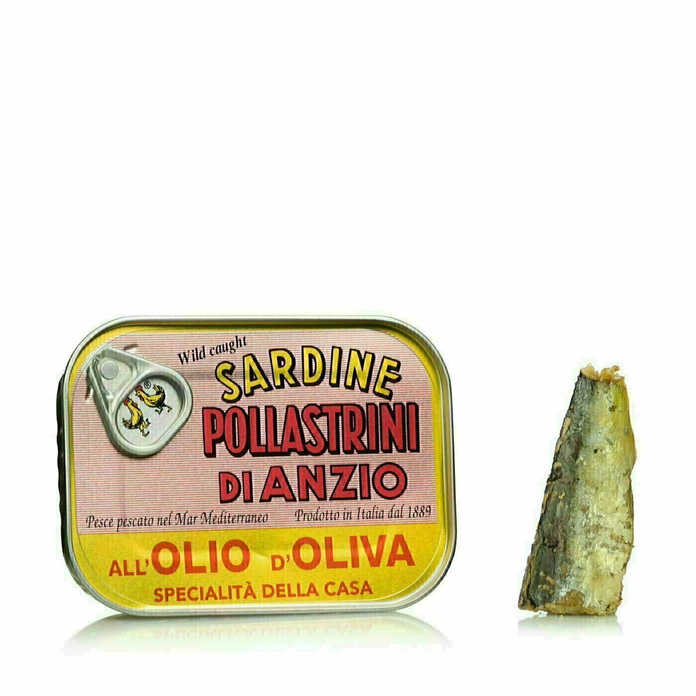 Sardines à l'huile d'olive 100g